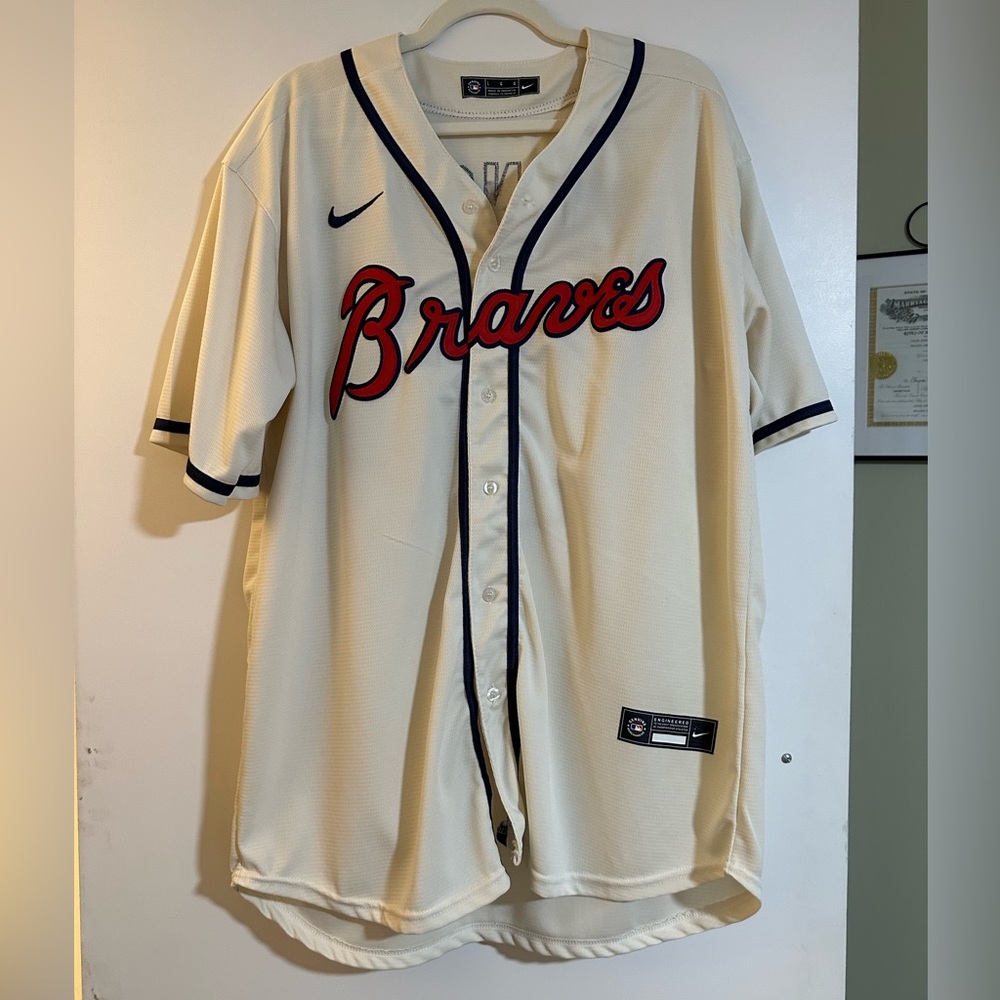 Braves Swanson Jersey